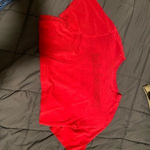 Lululemon All Yours Crop Tee